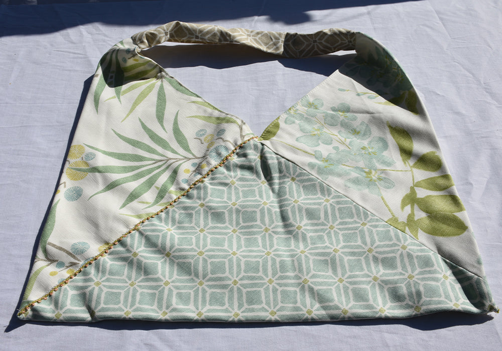 Linen Triangle Bag #3